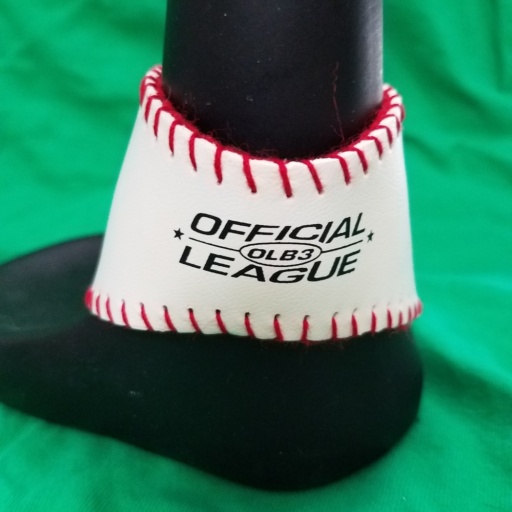 Baseball cuff bracelets bundle